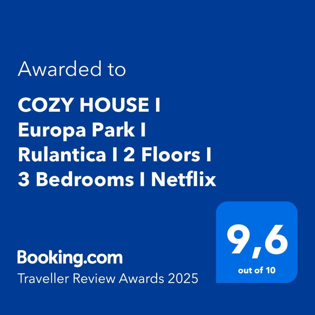 Cozy House I Europa Park I Rulantica I 2 Floors I 3 Bedrooms I Netflix カッペル・グラーフェンハウゼン エクステリア 写真